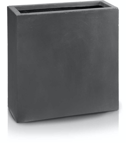  Donica z włókna ceramicznego , Ecolite, 88.039.92, kolor antracytowy
