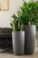  Donica z włókna ceramicznego , Ecolite, 88.066. 78, kolor szary ciemny - 2