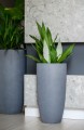  Donica z włókna ceramicznego , Ecolite, 88.066.100, kolor szary ciemny - 5