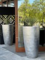  Donica z włókna ceramicznego , Ecolite, 88.055.100, kolor srebrny - 4