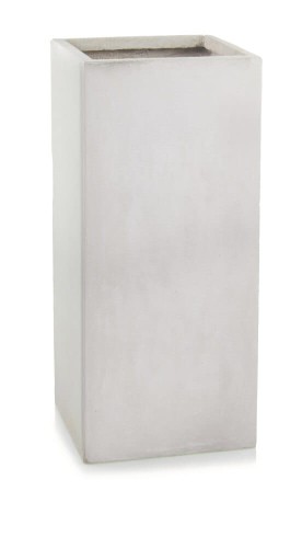  Donica z włókna ceramicznego , Ecolite, 88.060.60, kolor szary (naturalny beton)