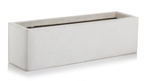  Donica z włókna ceramicznego , Ecolite, 88.062.80, kolor szary (naturalny beton)