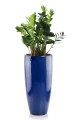  Donica z ceramiki szkliwionej , Ogrodowe szkliwione, 28.034.70, kolor kobaltowy - 3