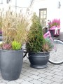  Donica z ceramiki szkliwionej PRODUKT NA STAŁE WYCOFANY Z OFERTY , Ogrodowe szkliwione, 75.434.60, kolor antracytowy - 2