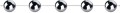  Kule ze stali nierdzewnej , Kule stalowe, 74.004.10, kolor srebrny (lustrzany) - 1