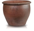  Donica z ceramiki nieszkliwionej , Tuscan, 75.026.24, kolor brązowy - 1