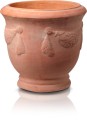  Donica z ceramiki nieszkliwionej , Tuscan, 75.204.32, kolor pomarańczowy (terakota) - 1