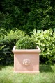  Donica z ceramiki nieszkliwionej , Tuscan, 75.205.42, kolor pomarańczowy (terakota) - 2