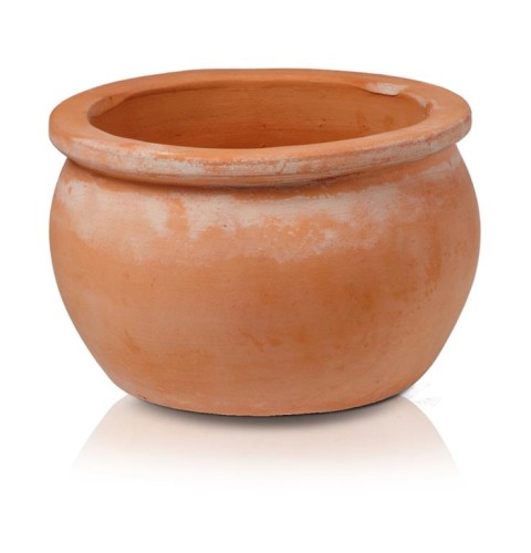  Donica z ceramiki nieszkliwionej , Tuscan, 75.207.28, kolor pomarańczowy (terakota)