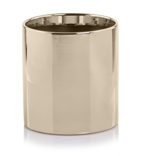  Donica z ceramiki szkliwionej , Moon, 31.099.08, kolor złoty (lustrzany)