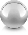  Kula z ceramiki szkliwionej , Moon, 39.018.09, kolor srebrny (lustrzany) - 1