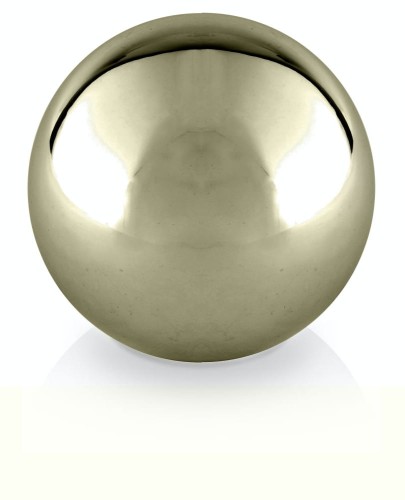  Kula z ceramiki szkliwionej , Moon, 31.080.09, kolor złoty (lustrzany)