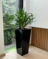  Donica z włókna szklanego , Fiberglass, 95.008.80, kolor czarny - 2