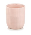  Osłonka doniczkowa z ceramiki szkliwionej  13cm-15h , Barcelona, 03.115.13, kolor pudrowy róż - 1