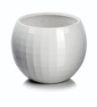  Osłonka doniczkowa z ceramiki szkliwionej  16cm-13h , Barcelona, 05.388.16, kolor biały - 1