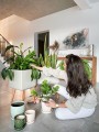 Osłonka doniczkowa z ceramiki szkliwionej, Vintage, 45.009.20, kolor kremowy - 4