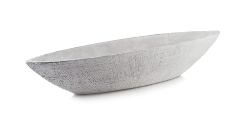  Osłonka doniczkowa z ceramiki nieszkliwionej , Rustic, 44.002.38, kolor szary