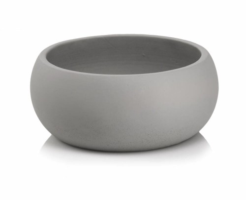  Osłonka doniczkowa z betonu dekoracyjnego 23cm-10h , Rustic, 05.387.23, kolor szary