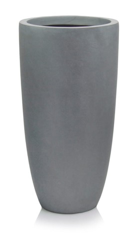  Donica z włókna ceramicznego , Ecolite, 88.066. 78, kolor szary ciemny
