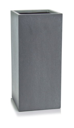  Donica z włókna ceramicznego , Ecolite, 88.067.50, kolor szary ciemny