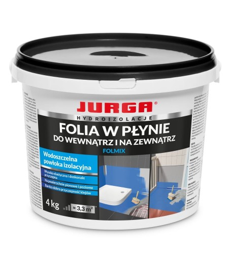  Folia w płynie , Akcesoria., Folia w płynie 4 kg, kolor 