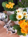  Figurka ceramiczna , Easter, 02.609.20, kolor srebrny (lustrzany) - 2