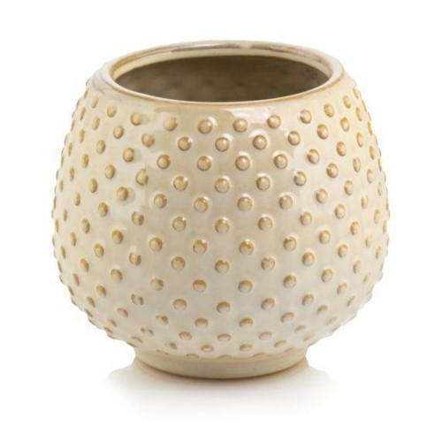   Pecoso blanco osłonka doniczkowa  , Domowe ogrody, 919.028.19, kolor kremowa biel z beżem