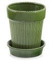   Perlita verde   doniczka z postawką  , Domowe ogrody, 919.045.14, kolor zielony - 1
