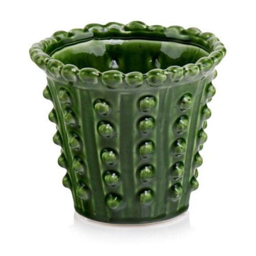   Coral verde   osłonka doniczkowa  , Domowe ogrody, 919.048.17, kolor zielony