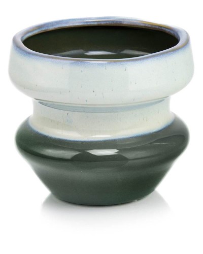   Lucida   osłonka doniczkowa  , Domowe ogrody, 919.059.18, kolor jasny błękit z zielenią