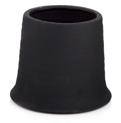   Salva negro   osłonka doniczkowa  , Domowe ogrody, 920.019.26, kolor czarny