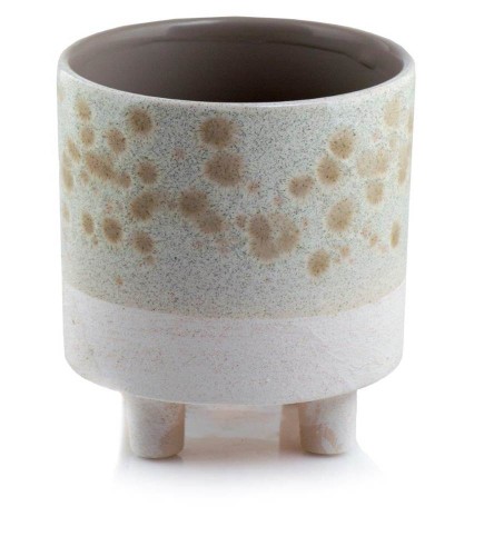   Amara   osłonka doniczkowa  , Domowe ogrody, 922.019.21, kolor krem z beżem