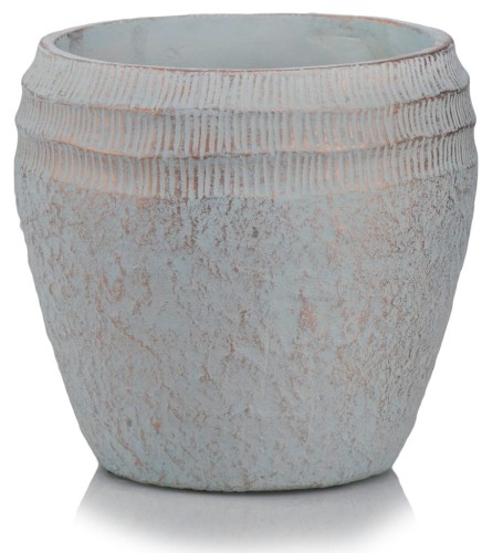   Luquita   osłonka doniczkowa  , Domowe ogrody, 925.002.15, kolor błękit z miedzianym połyskiem