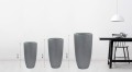  Donica z włókna ceramicznego , Ecolite, 88.066.100, kolor szary ciemny - 8