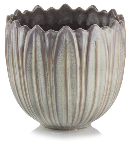   Vedico   osłonka doniczkowa    , Domowe ogrody, 904.007.14, kolor fiolet z domieszką kremu i brązu