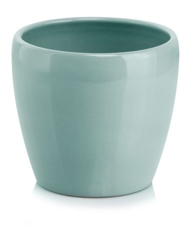  Donica z ceramiki szkliwionej , Barcelona, 39.033.15, kolor miętowy