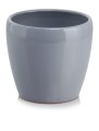  Donica z ceramiki szkliwionej , Barcelona, 39.008.14, kolor szary - 1