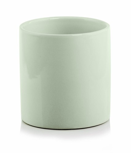  Donica ceramiczna 13cm-14h , Barcelona, 31.075.13, kolor miętowy