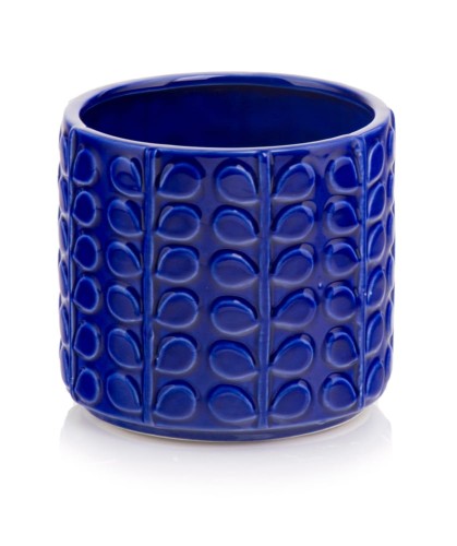  Donica ceramiczna 13cm-12h , Barcelona, 05.174.13, kolor niebieski
