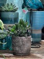  Donica ceramiczna 14cm-13h , Rustic, 05.280.14, kolor brązowy - 2