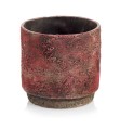  Donica ceramiczna 14cm-13h , Rustic, 05.282.14, kolor czerwony - 1