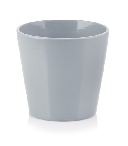  Donica ceramiczna , Basic, 71.054.15, kolor szary