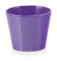  Donica ceramiczna 12cm-10h , Basic, 71.005.13, kolor ciemny fioletowy - 1