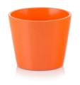  Donica ceramiczna 12cm-10h , Basic, 71.006.13, kolor pomarańczowy - 1
