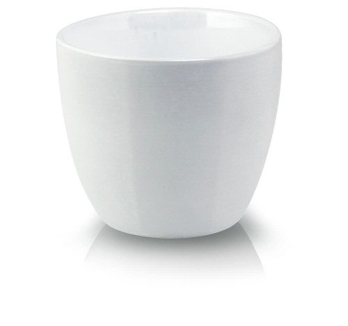  Donica ceramiczna 7cm-6h , Basic, 71.021.07, kolor biały