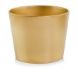  Donica ceramiczna 12cm-10h , Basic, 71.030.13, kolor złoty - 1