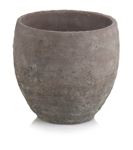   Viverra   osłonka doniczkowa  , Domowe ogrody, 940.028.14, kolor terakota z ciemnym brązem