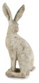    Liebre   Carolo   figurka dekoracyjna  , Dekoracje, 920.062.70, kolor jasno szary z brązowo-szarymi przetarciami - 1