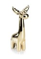  Figurka w kształcie renifera 8x4cm-15cm , Christmas, 02.580.16, kolor złoty (lustrzany) - 1