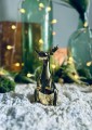  Figurka w kształcie renifera 8x4cm-15cm , Christmas, 02.581.14, kolor złoty (lustrzany) - 3